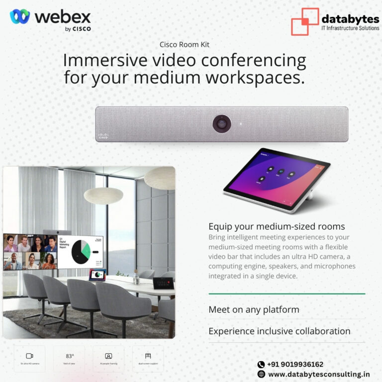 Cisco Room Kit: Enhancing Medium Workspaces with Immersive Video Conferencing