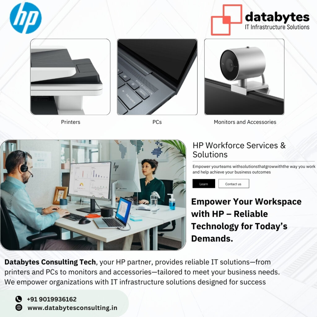 Databytes Consulting Tech: Your Trusted Partner for HP Accessories and Solutions