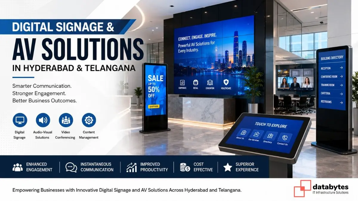Digital Signage and AV Solutions in Hyderabad and Telangana - Databytes ...